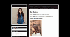 Desktop Screenshot of hairbytrinh.com